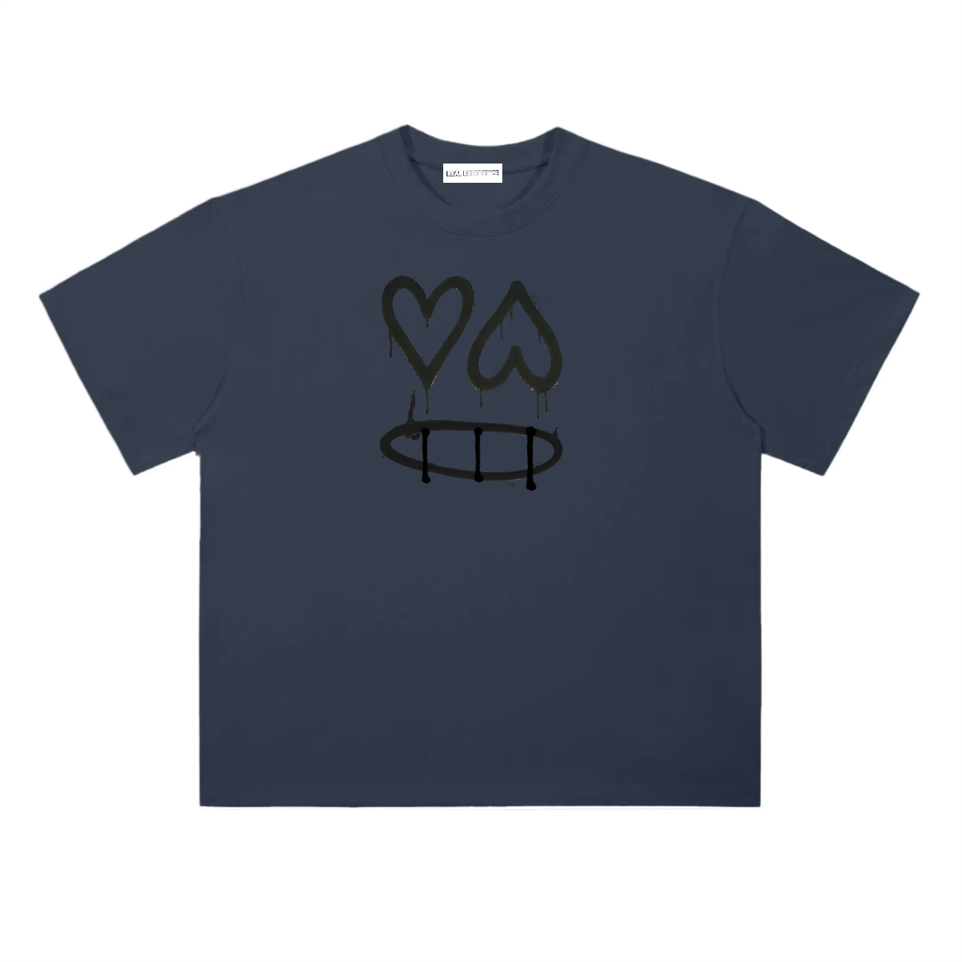 Heart Face Logo Tee - Real Experience