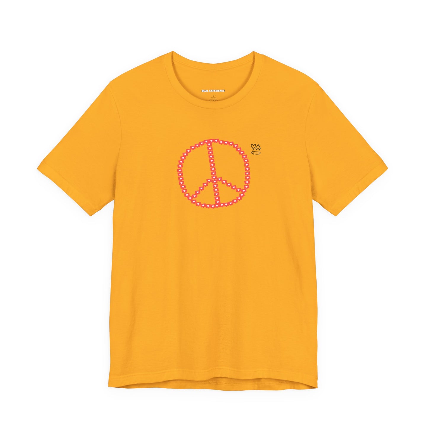 Like Button Peace Sign Tee