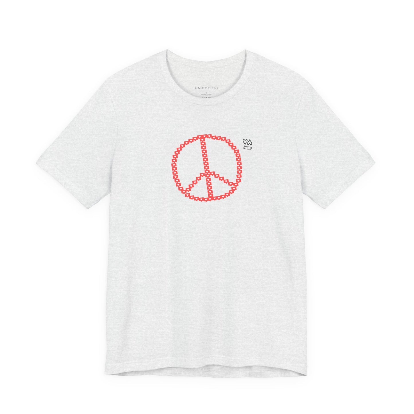 Like Button Peace Sign Tee