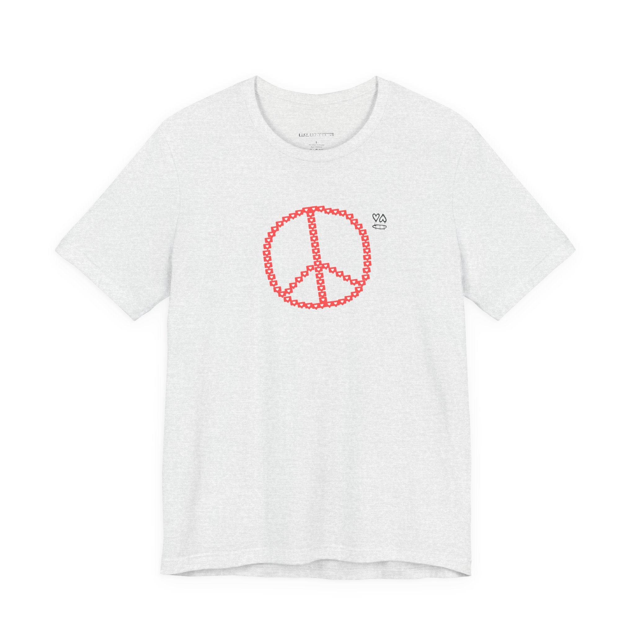Like Button Peace Sign Tee