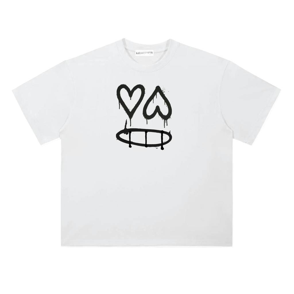 Heart Face Logo Tee - Real Experience