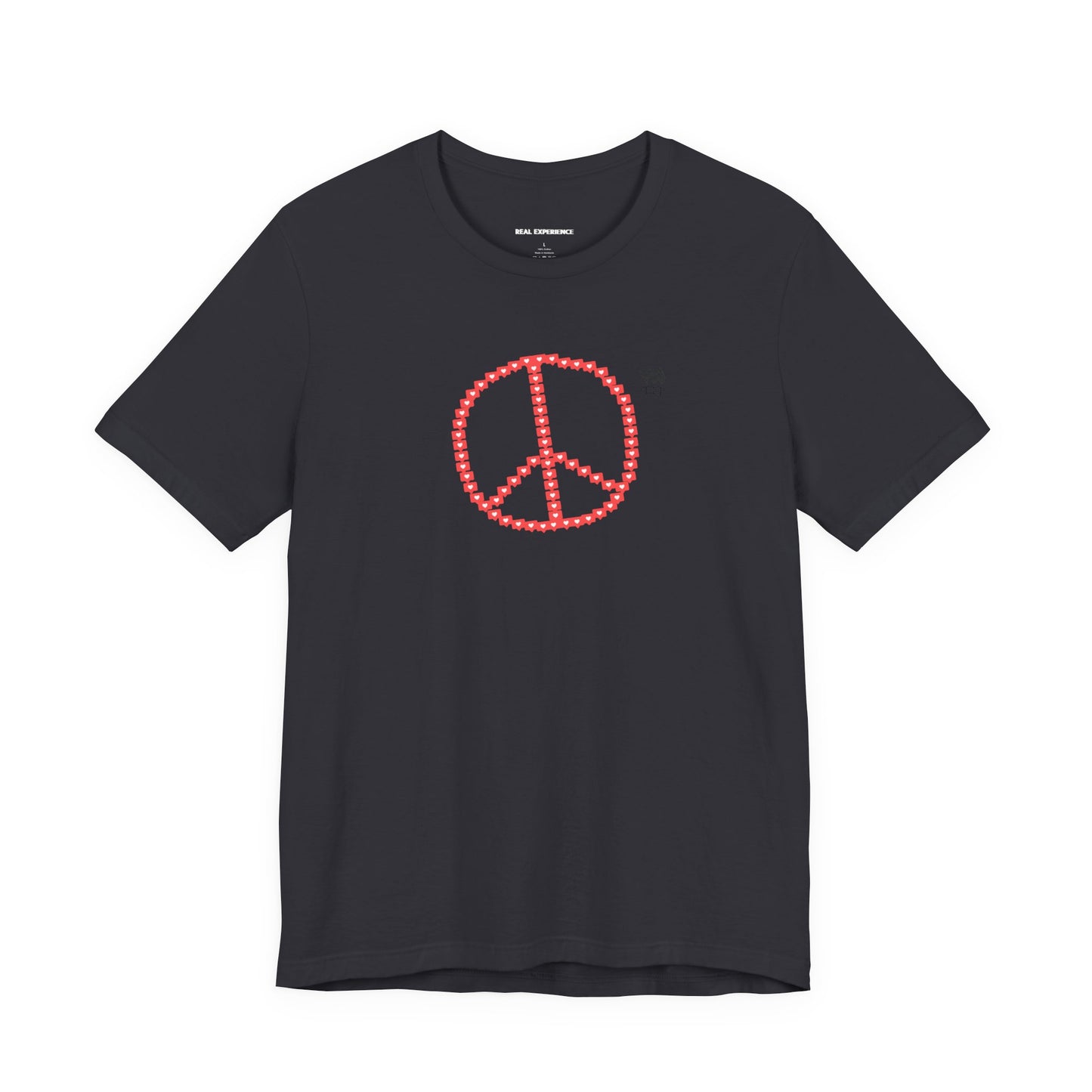 Like Button Peace Sign Tee