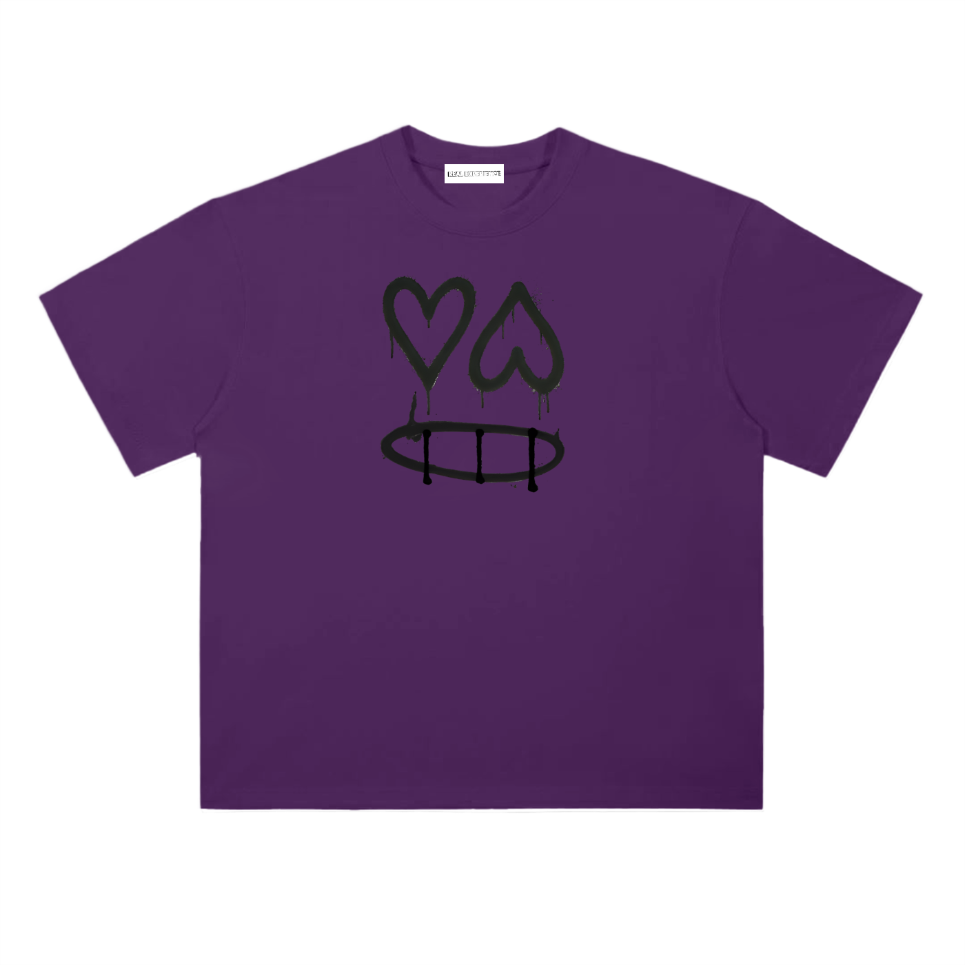 Heart Face Logo Tee - Real Experience