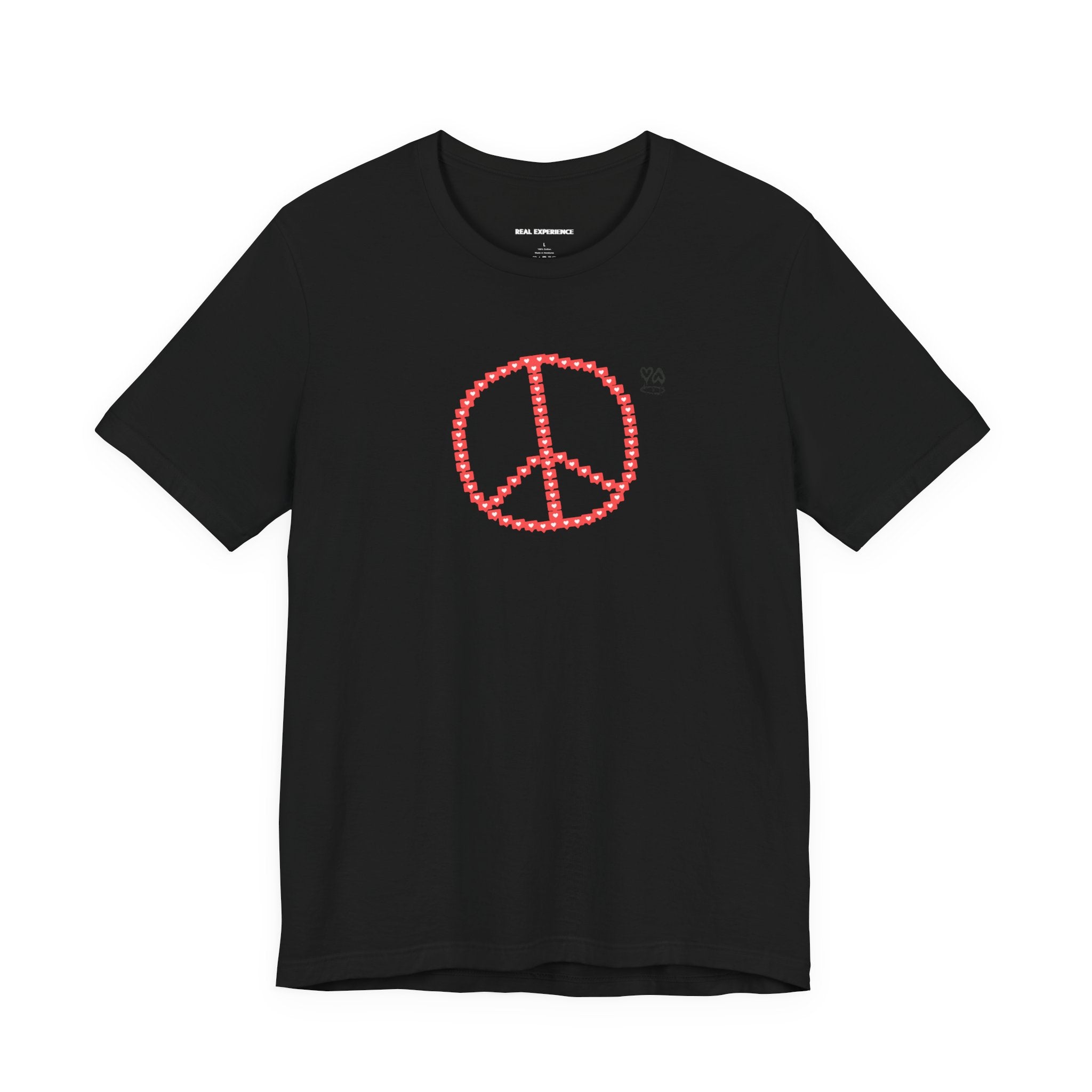 Like Button Peace Sign Tee