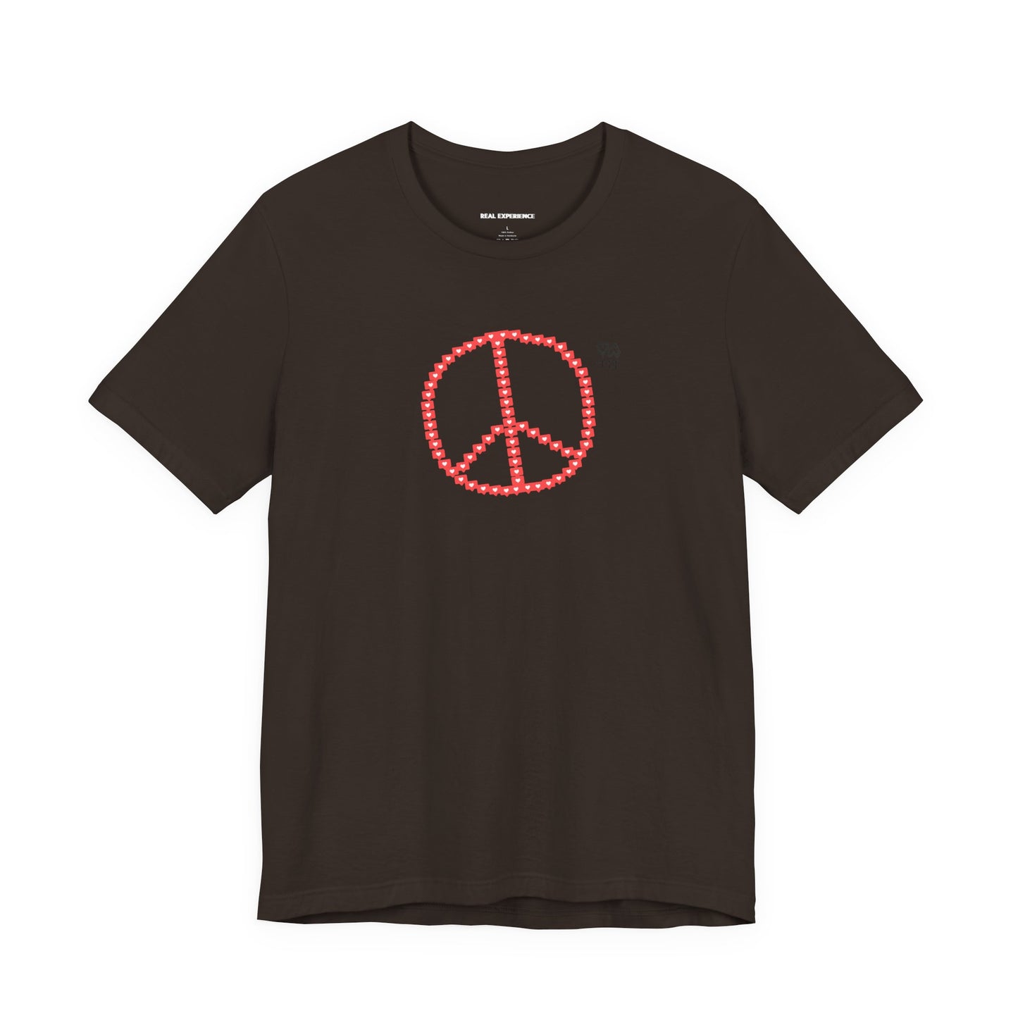 Like Button Peace Sign Tee
