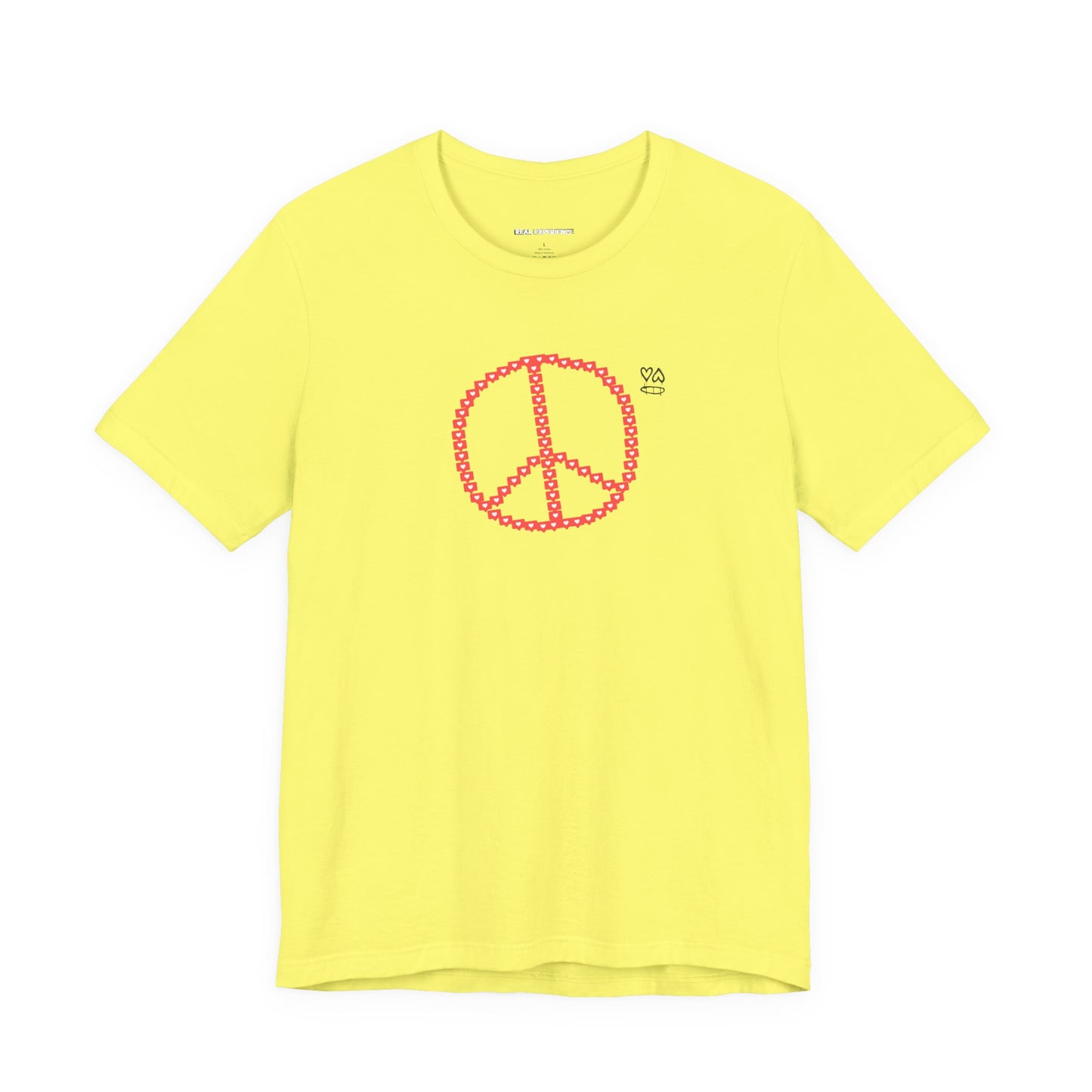 Like Button Peace Sign Tee