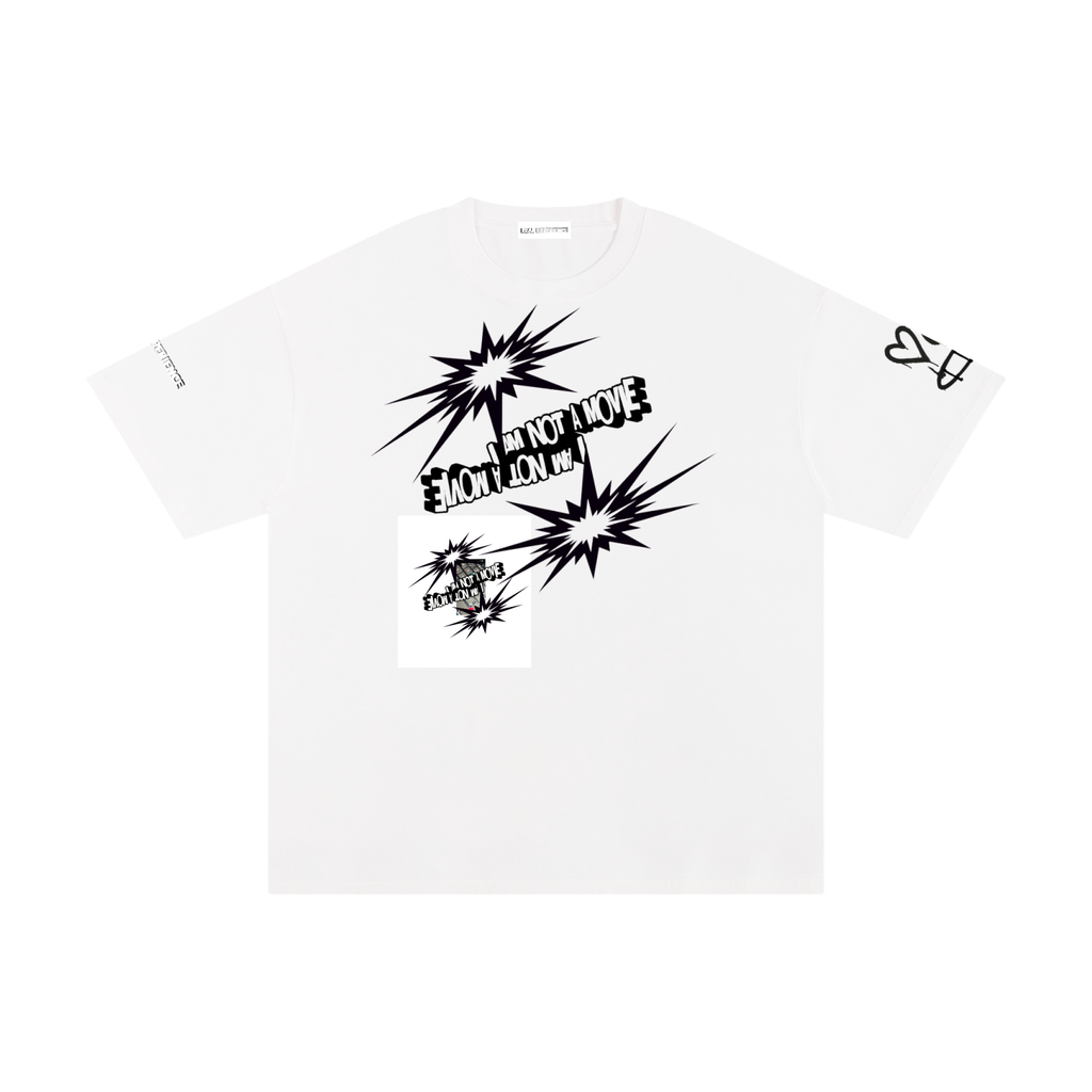 I Am Not A Movie Graphic Streetwear T-Shirt - Real Experience