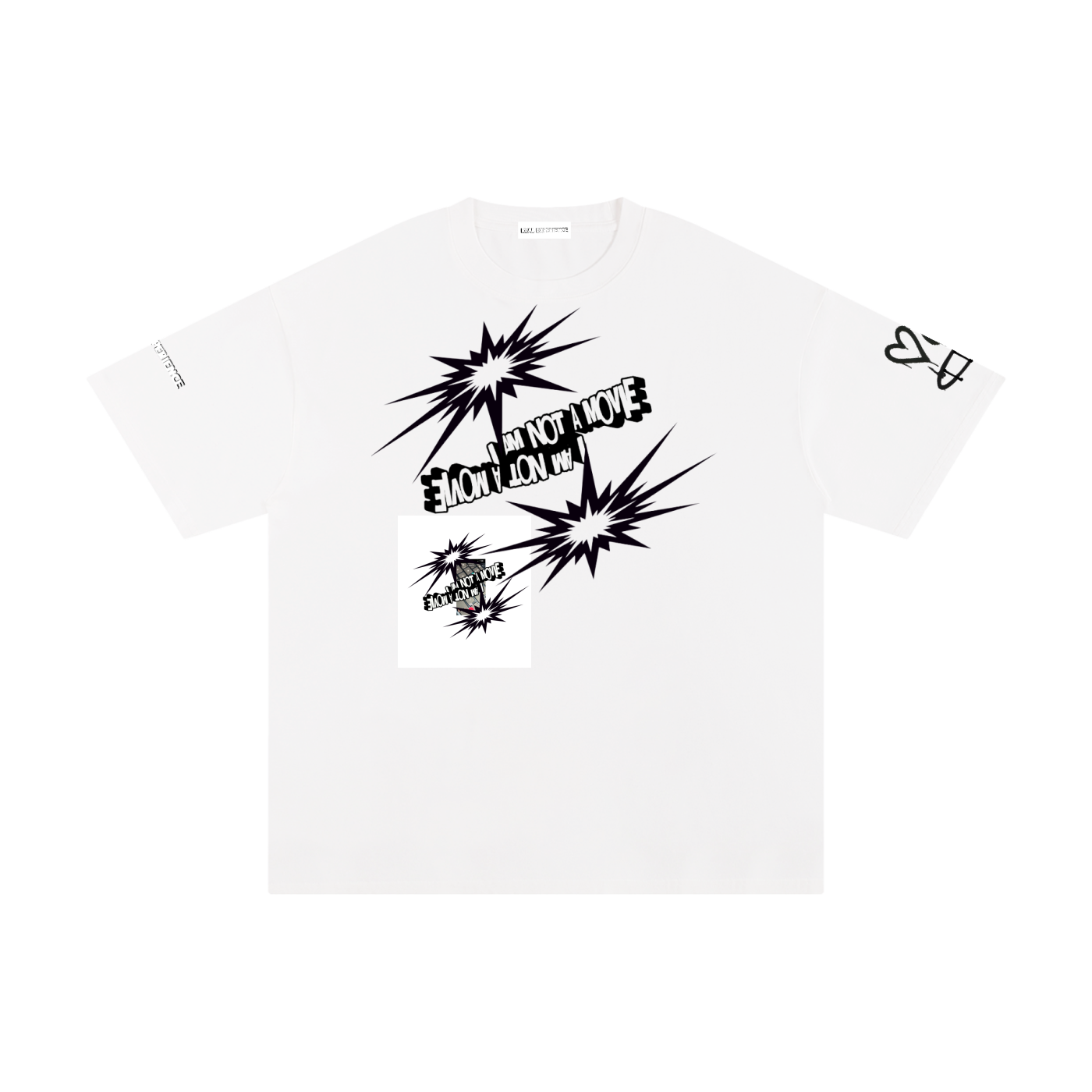 I Am Not A Movie Graphic Streetwear T-Shirt - Real Experience
