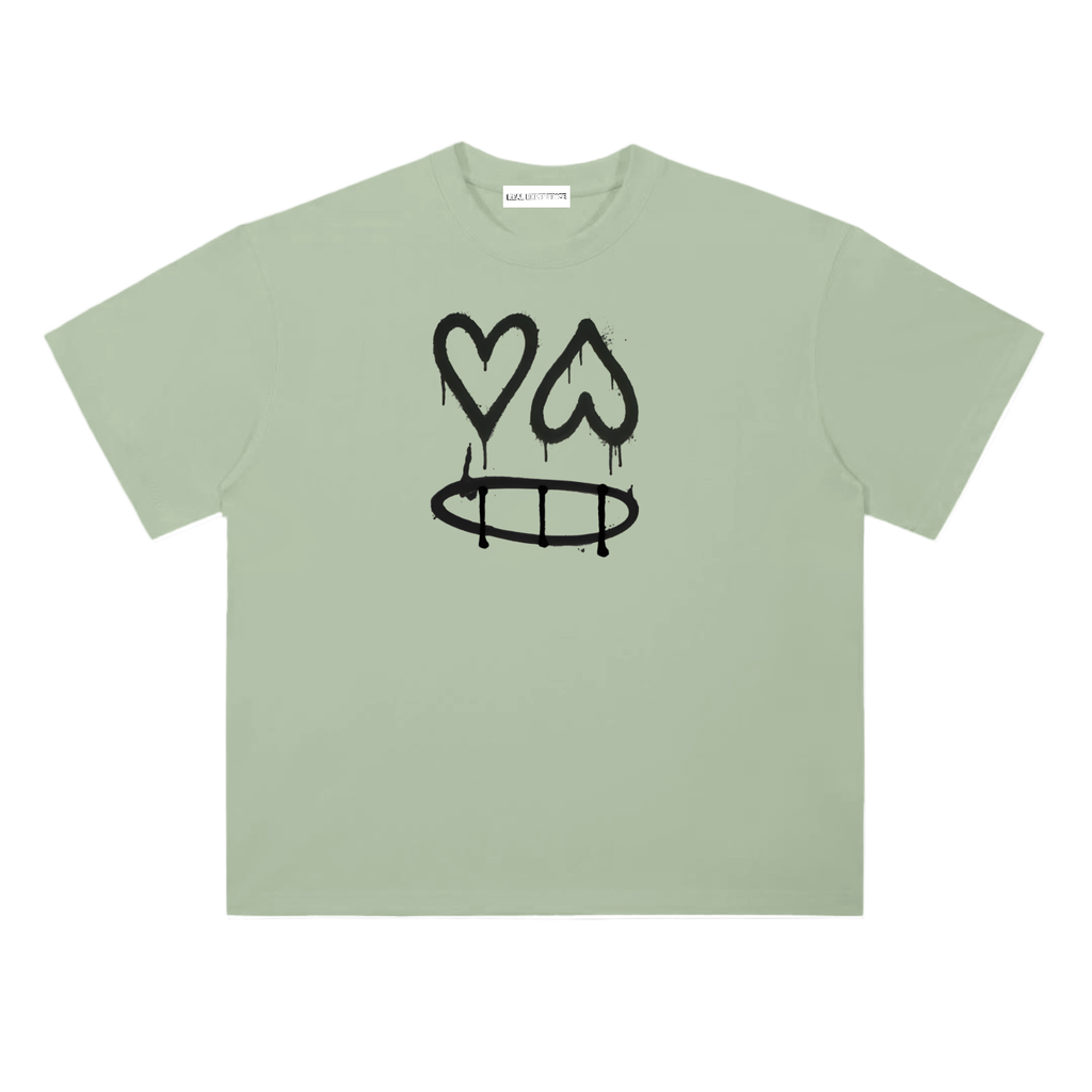Heart Face Logo Tee - Real Experience