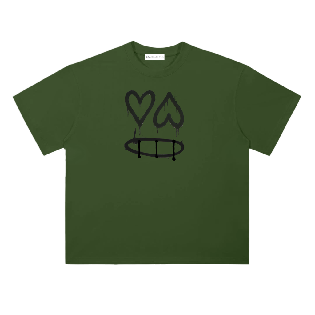 Heart Face Logo Tee - Real Experience