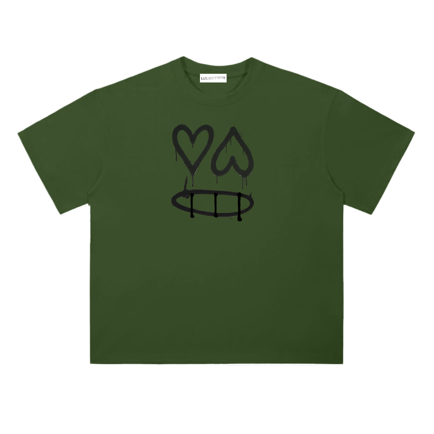 Heart Face Logo Tee - Real Experience