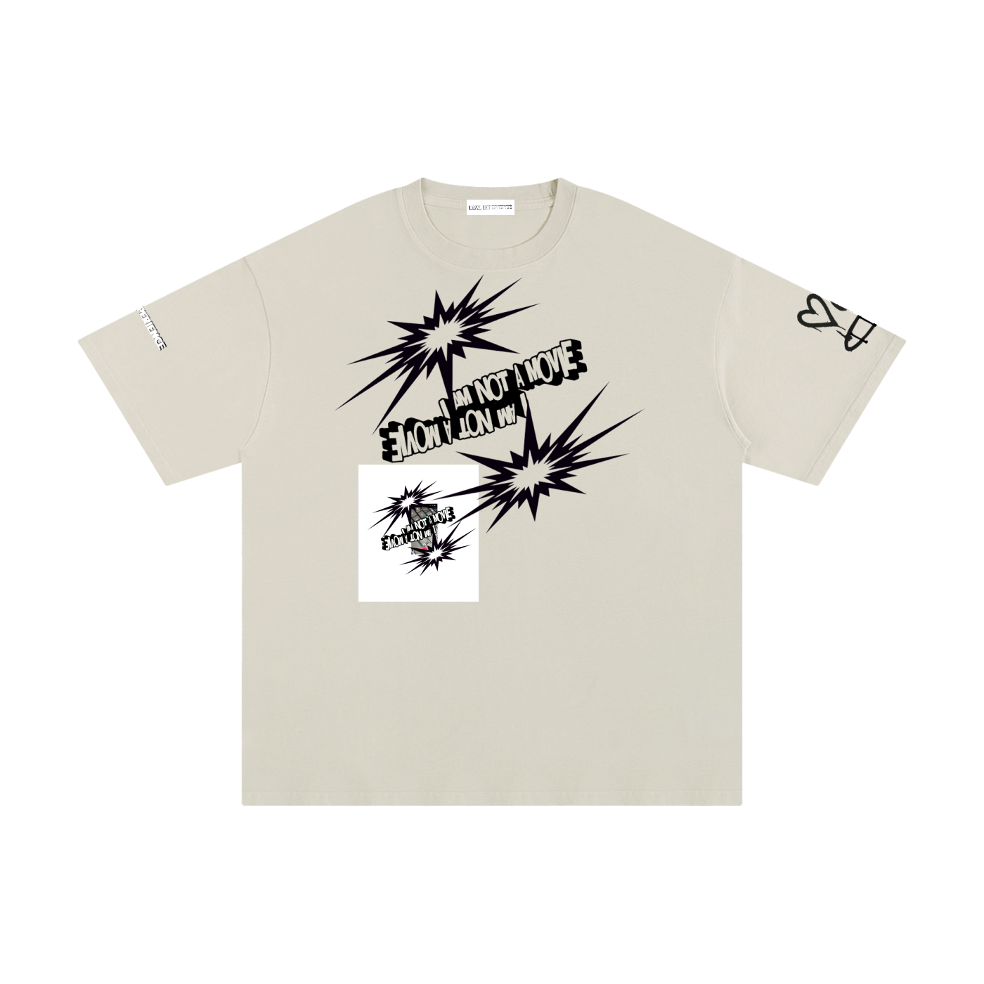 I Am Not A Movie Graphic Streetwear T-Shirt - Real Experience