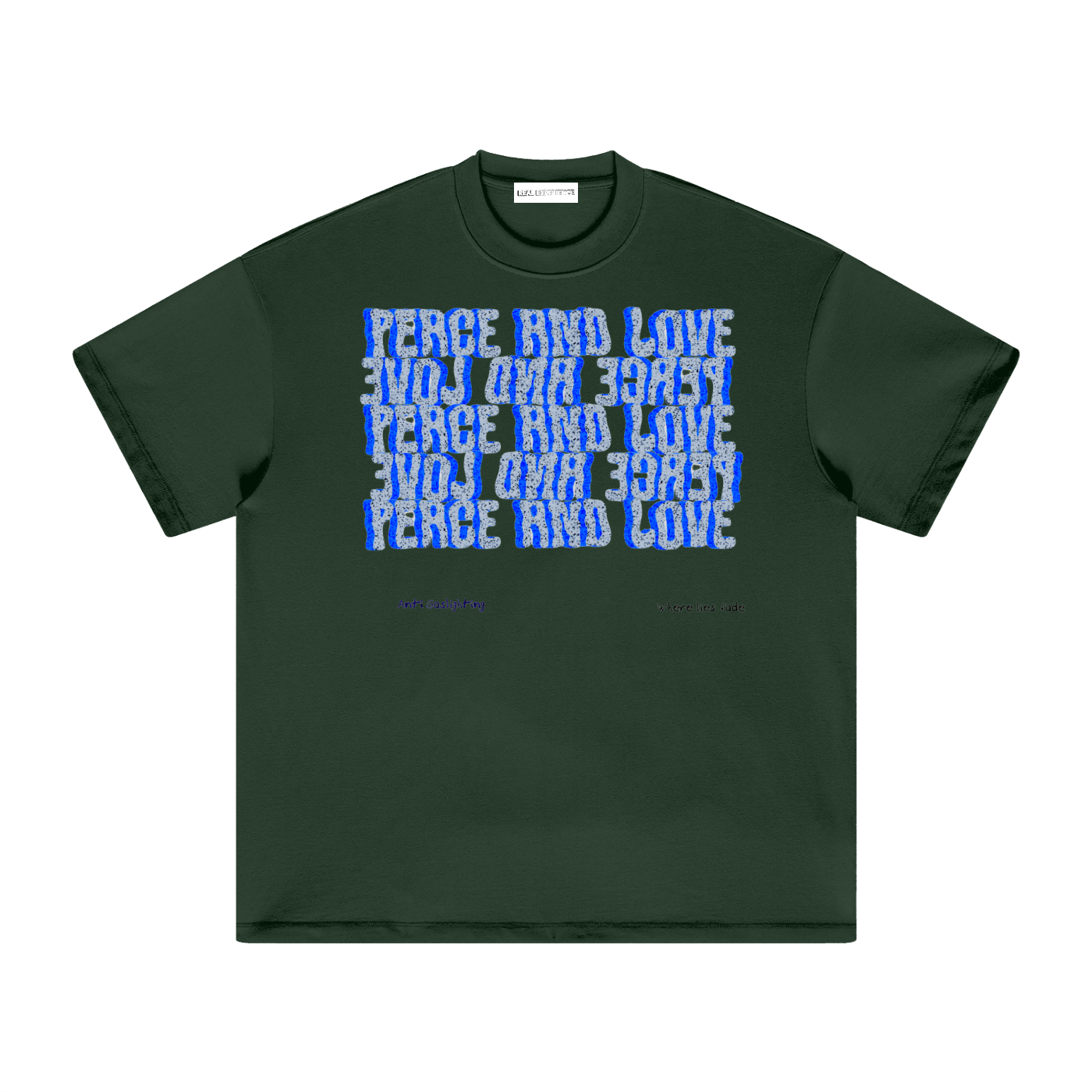 Peace And Love Undisturbed Tee - Real Experience