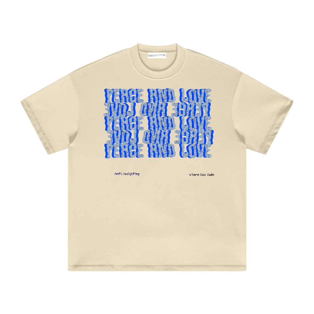 Peace And Love Undisturbed Tee - Real Experience
