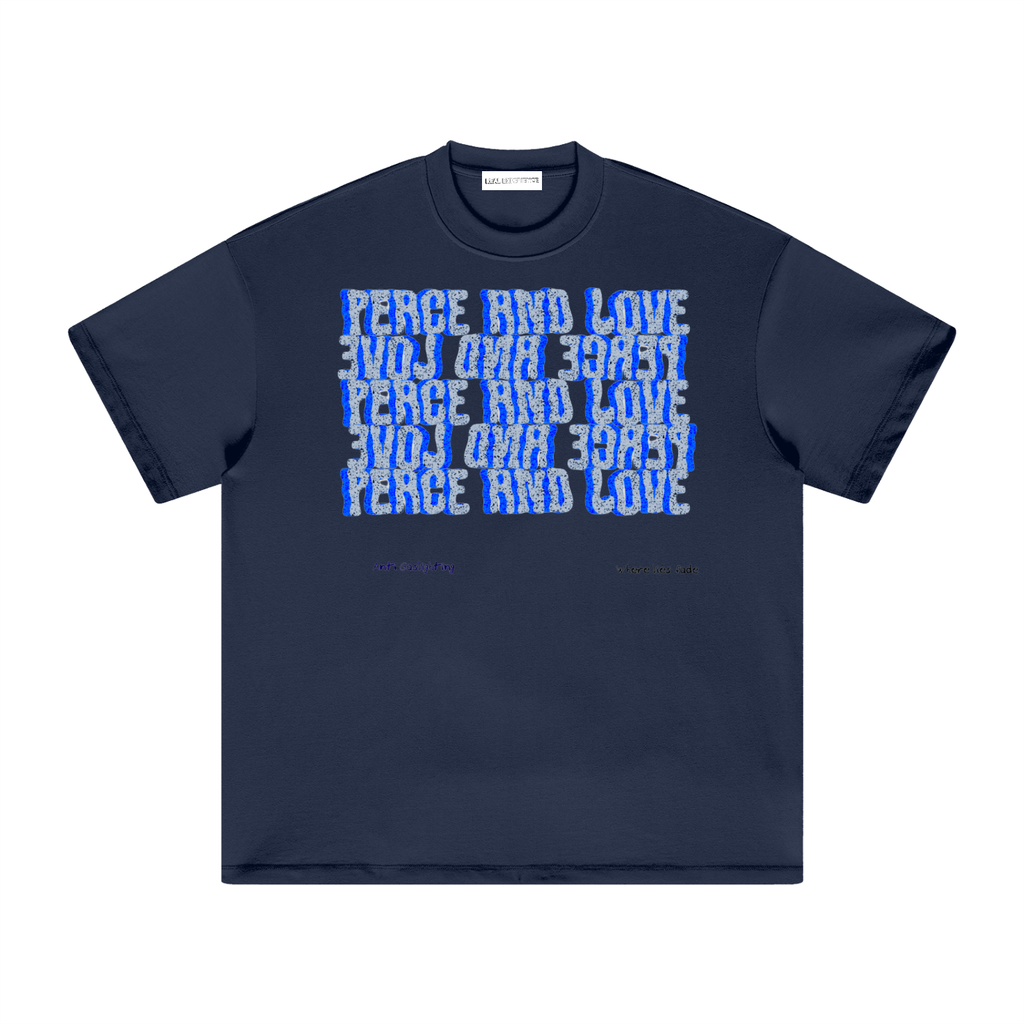 Peace And Love Undisturbed Tee - Real Experience