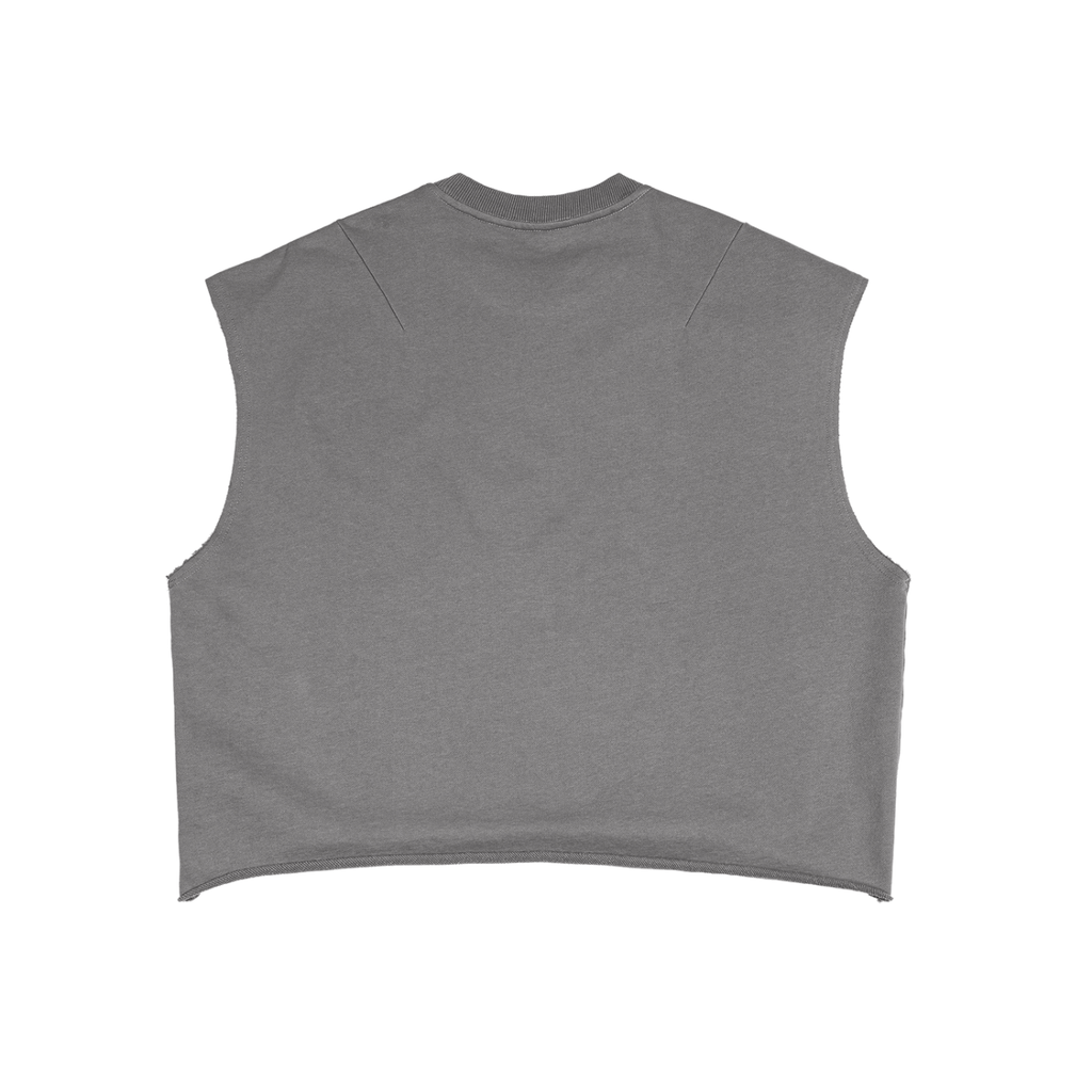 Punk is Positive French Terry Boxy Tank Top - Real Experience