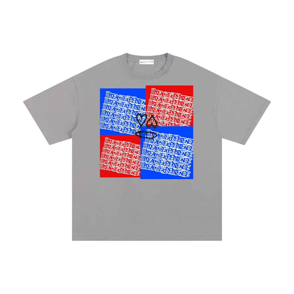 Real Experience Sticker Tee - Real Experience
