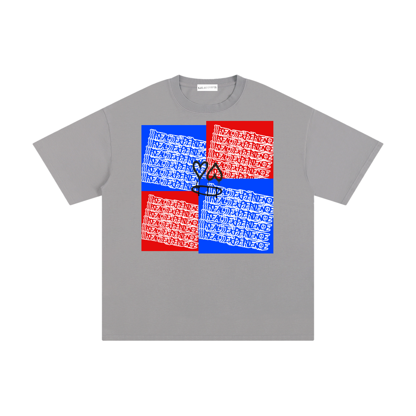 Real Experience Sticker Tee - Real Experience