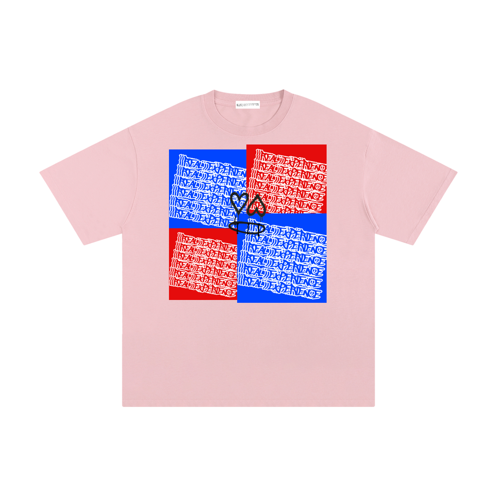 Real Experience Sticker Tee - Real Experience