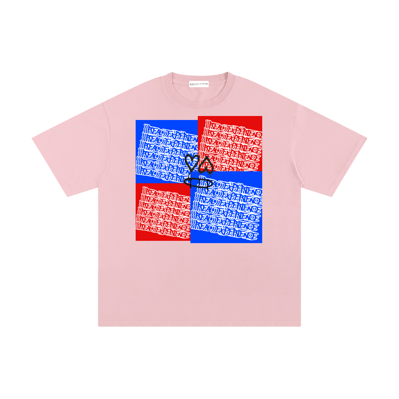 Real Experience Sticker Tee - Real Experience