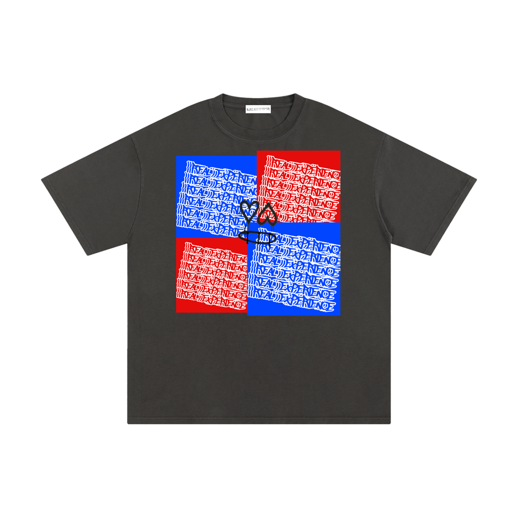 Real Experience Sticker Tee - Real Experience