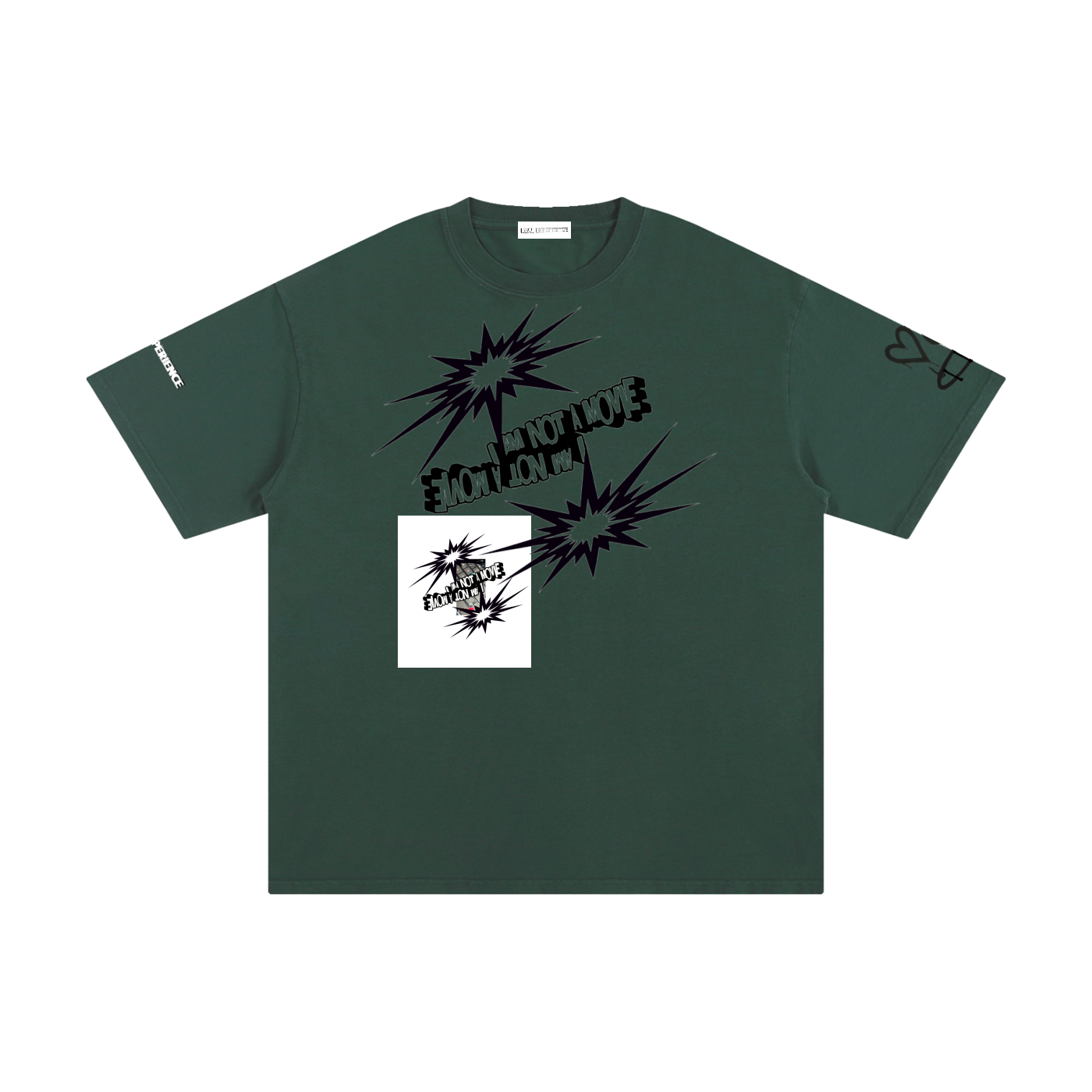 I Am Not A Movie Graphic Streetwear T-Shirt - Real Experience