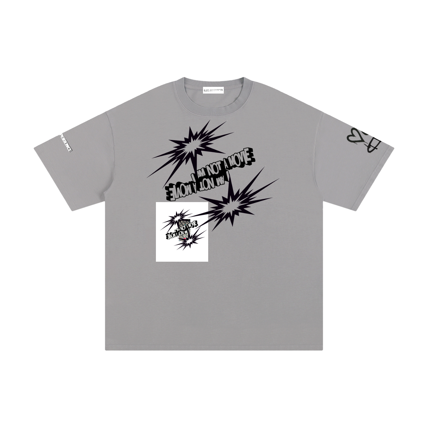 I Am Not A Movie Graphic Streetwear T-Shirt - Real Experience