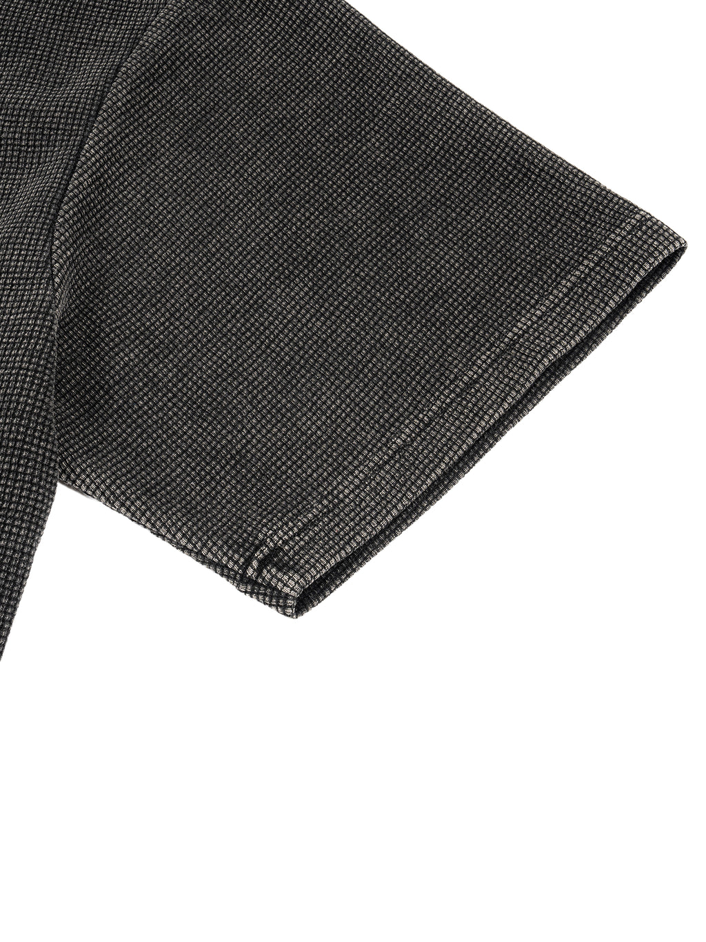 Burning Camera Textured Waffle Washed Tee - Real Experience