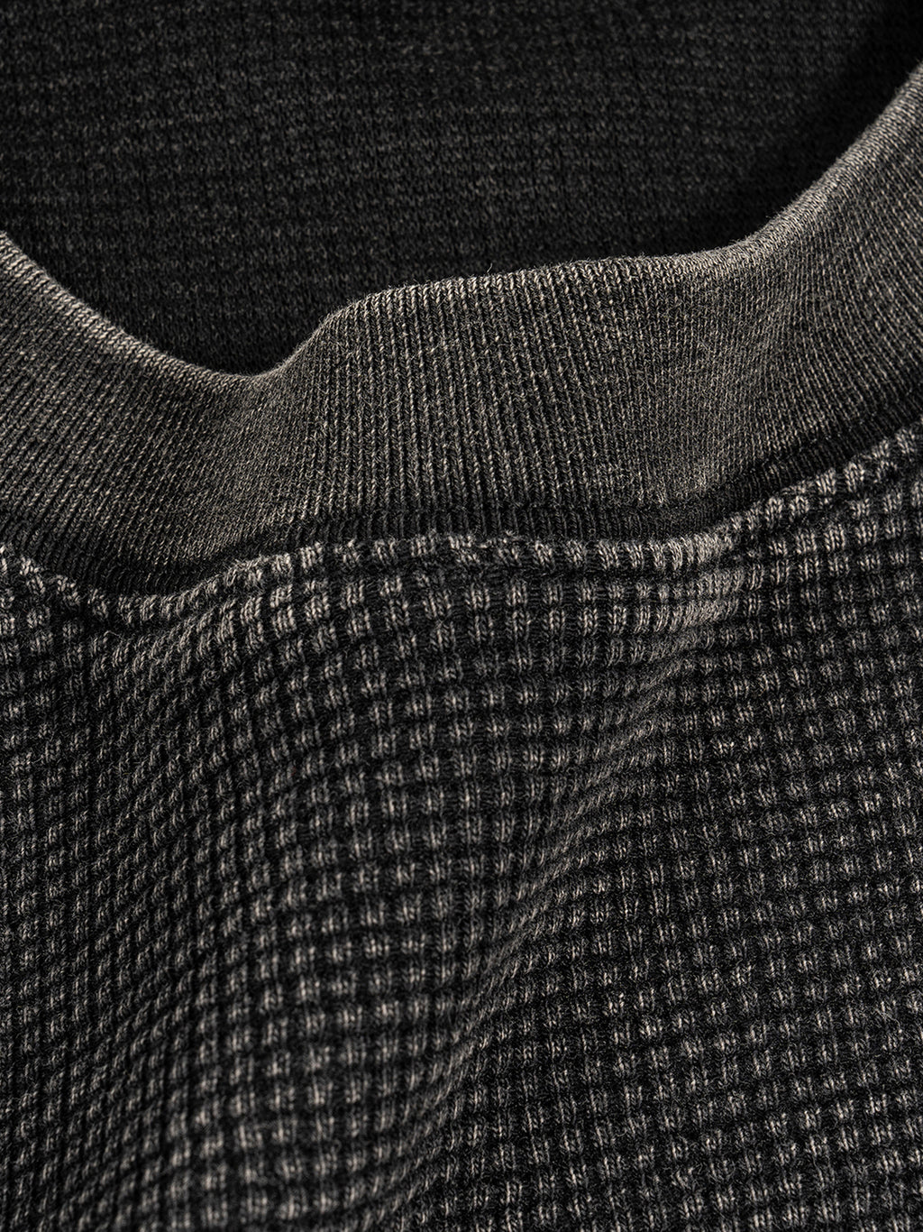 Burning Camera Textured Waffle Washed Tee - Real Experience