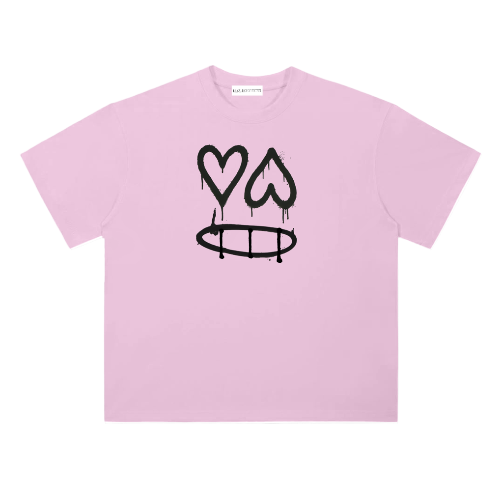 Heart Face Logo Tee - Real Experience