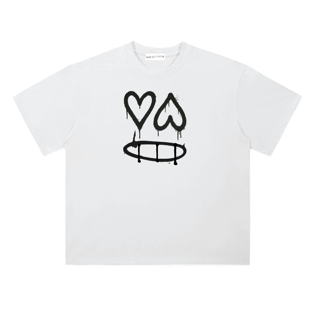 Heart Face Logo Tee - Real Experience