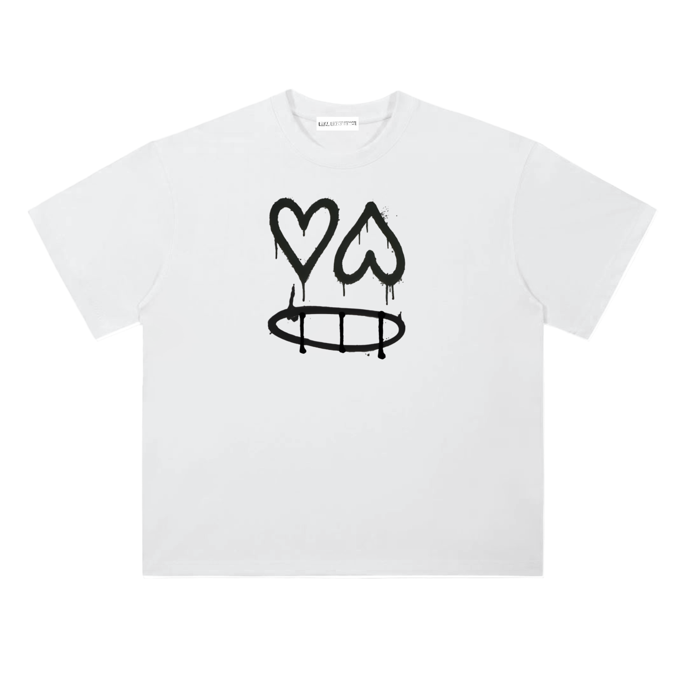 Heart Face Logo Tee - Real Experience